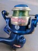 Fishing Reels - Whuppin' Stick, Superlight BSL750B, Shimano Bantam Brush Buster, and Martin Reel Co MG-7