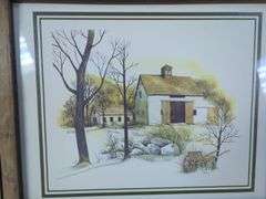 F. Massa Framed Watercolor Prints