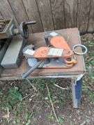Vintage SHYIR TA Electric Milling/Drilling Machine on Cart