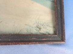 Framed Lone Wolf Print