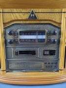 American Heritage Electronics Phonograph with AM/FM Radio, Cassette and CD Player