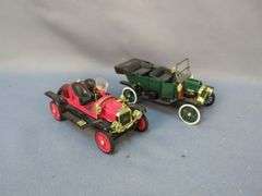 Assorted Collection of Scale Model Cars and Truck with Excavator