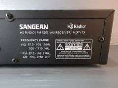 Sangean HD Radio Receiver HDT-1X & Samsung DVD-VR357 DVD Recorder VCR Combo