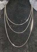 Sterling Silver Necklaces -Avery and Italy - 925