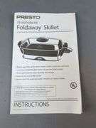 Presto Foldaway 16-Inch Electric Skillet