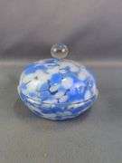 Art Glass Vases, Covered Bowl, And More