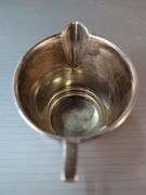 Hallmarked English Sterling Silver Collection Including Sugar Bowl And Creamer, And 925 Stamped Saucer