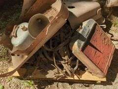 Farm Equipment Parts, Horse Harnessing, Radiator And More, Contents Of Pallet, THURSDAY Pick Up