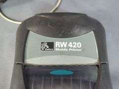 Zebra RW 420 Mobile Printers With Accessories