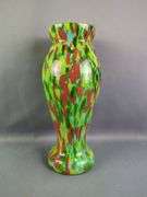 Hand Blown Art Glass Vases & Baskets, Total Qty 5
