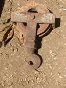 Vintage Style Iron Pulley with Hook