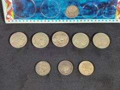 US Buffalo Nickels, Qty 5, And Mercury Dimes, Qty 4