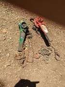 Chain Come-Alongs, Qty 2 - Badger & Unbranded, 3/4 Ton