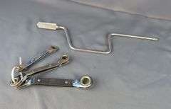 Craftsman Speed Wrench and Metric Offset Ratcheting Wrenches