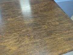 Ornate Wood Desk with Drawers