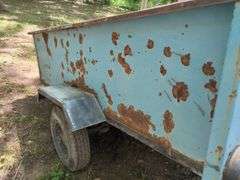 Two Wheel Utility Trailer with Ball Hitch
