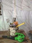 Expert Gardener Electric Blower, Hand Tools & Tool Bucket