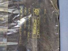 Central Forge Chisels, Great Neck Chisels, Easy Outs, and Pittsburgh Stamp Set