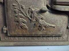 Charter Oak, 1885 No. 103 Cast Iron Stove Salesman Sample