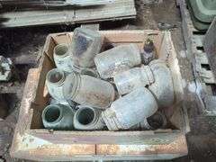 Surplus Building Materials, Insulation Boards, Vintage Jars, and Metal Storage Box