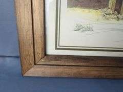 F. Massa Framed Watercolor Prints