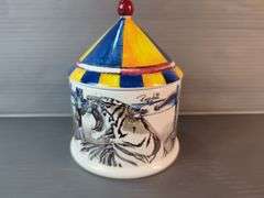 Villeroy & Boch Circus Themed Bowl and Covered Container
