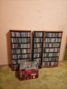 Massive Music Media Collection Including over 70,000 Record Albums, Cassette Tapes, And CDs