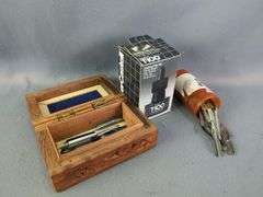 Fountain Pen Collection, Tejada Leather Pen Binder, Pen World Magazines, Qty 3, T-100 Drafting Film Ink, Pen Nibs, And More