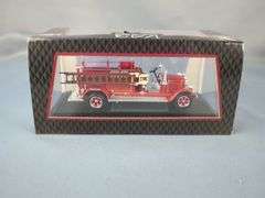 Lucky Die Cast 1/43 Scale Fire Engine Model Trucks - Lot of 4