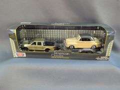 Motormax American Classics 1:43 Scale Diecast Sets, Qty 2