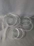 Iittala Finland 'Ultima Thule' Glass Place Settings Including Dinner Plates, Qty 2, Salad Plates, Qty 2, Dessert Plates, Qty 2 And 2 Bowls