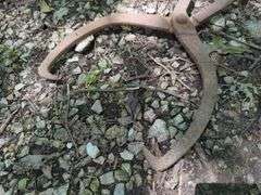 Iron Log Tongs / Ice Tongs