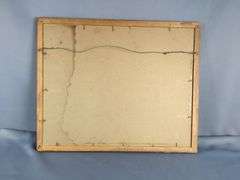 Albrecht Schenck Framed "Found" Lithograph Print