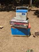 Craftsman Router Table And Insulated Coolers, Qty 2
