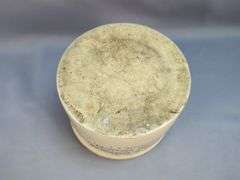 Herbert C. Chandler Gilt Edge Creamery Stoneware Crock, Ogdensburg, NY