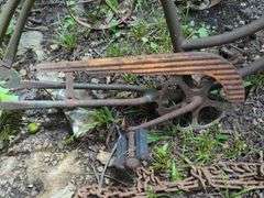 Bicycle Frame, Toy Wagon Frame, And Tire Chains