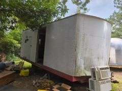 Mobile Trailer With Side Door And Window, No Title
