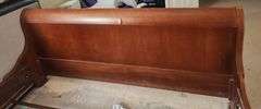 Wooden Sleigh Bed Frame