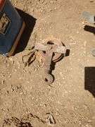 Vintage Style Iron Pulley with Hook