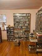 Massive Music Media Collection Including over 70,000 Record Albums, Cassette Tapes, And CDs
