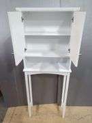 White Over-the-Toilet Space Saver Cabinet - SS21-SPT-301
