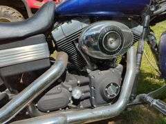 2007  HARLEY-DAVIDSON  FXDB / Dyna Street Bob 2007 Harley Davidson FXDB / Dyna Street Bob Motorcycle, VIN 1HD1GX4127K319408, Mileage Showing On Odometer 6,936, Missouri Title, See Details For Video, THURSDAY Pick Up