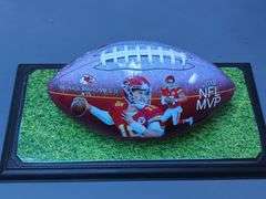 Patrick Mahomes II 2018 NFL MVP Football