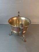 English Sterling Silver Compote, Covered Container Marked 'Razutal Switzerland', And Unmarked Pitcher