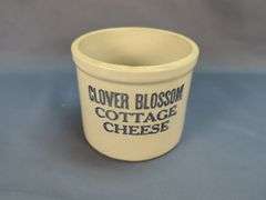 Clover Blossom Cottage Cheese Crock