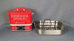Hot Dog Steamer And Roasting Pan