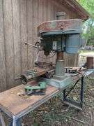 Vintage SHYIR TA Electric Milling/Drilling Machine on Cart