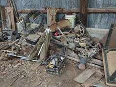 Barn Find - Assorted Tools, Furniture, and Building Materials