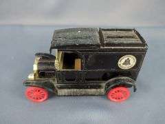 Motor Max Platinum 1925 Ford Model T Paddy Wagon Diecast and an ERTL 1918 Ford Model T Van Replica