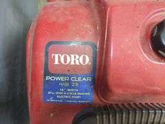 Toro Power Clear 418 ZE Snow Blower